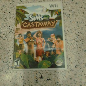The Sims 2 Castaway Nintendo Wii Complete in Box